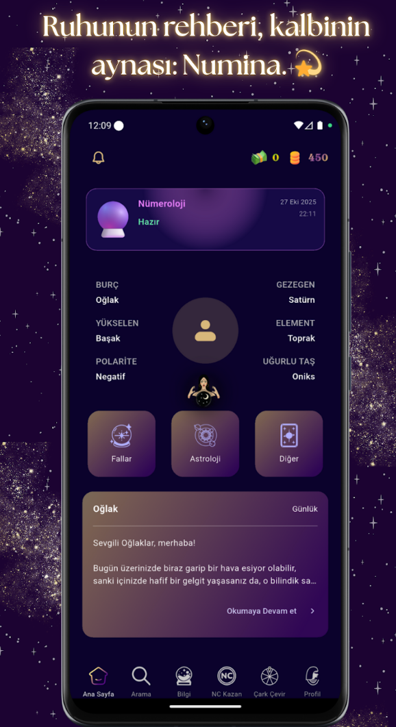 Numina: Fal, Astroloji, Sohbet