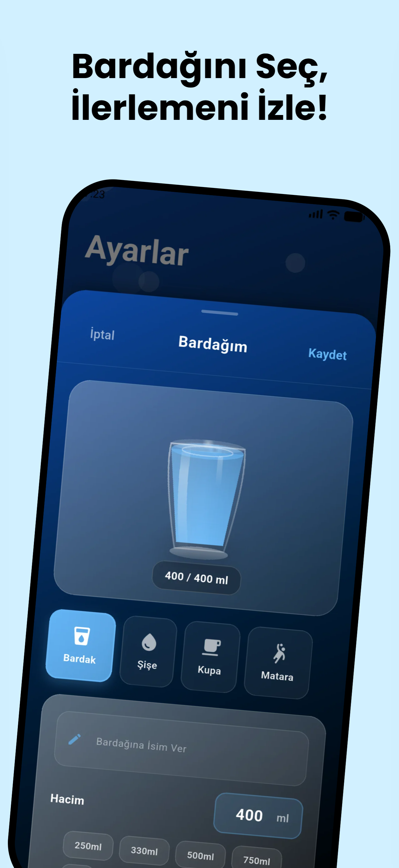 Yudumla: Su İçme Hatırlatıcı