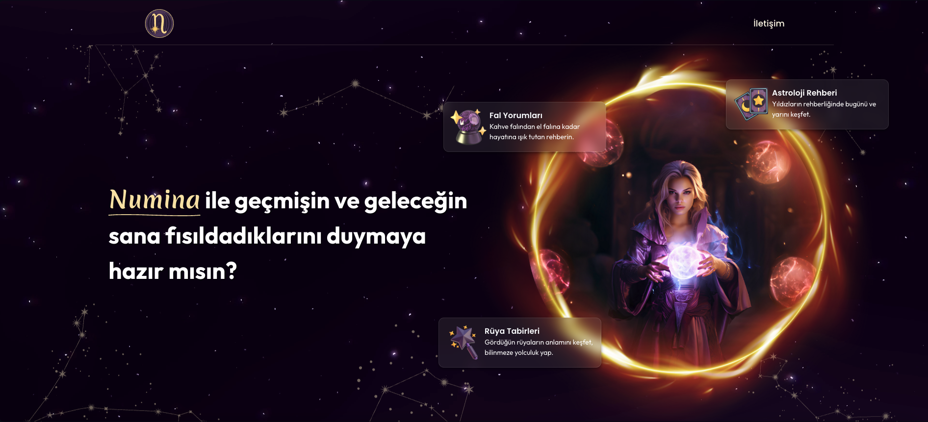 Numina: Fal, Astroloji, Sohbet